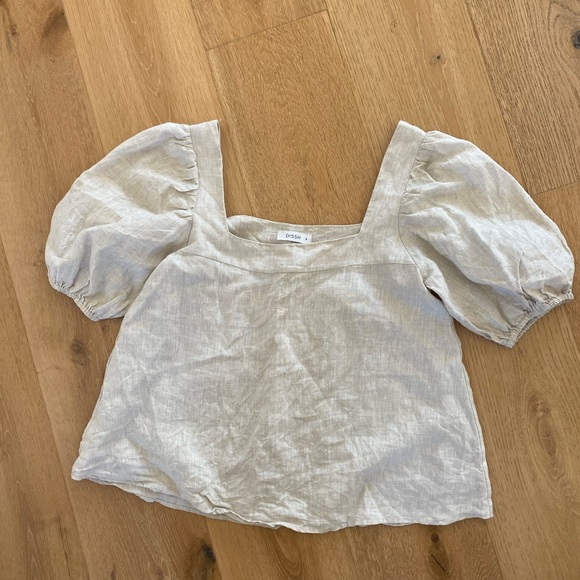 DISSH Linen Amie Babydoll Top/ Blouse - Picture 4 of 4